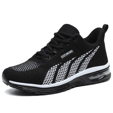 

Lightweight Breathable Flying Air Cushion Weave Running Shoes Women‘s Footwear