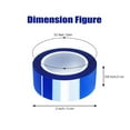 thumbnail image 2 of High Temperature Heat Resistant 20mm Powder Coating BLUE Polyester Masking Tape, 2 of 6