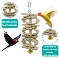 thumbnail image 3 of lote De 8 Jouet Doiseaux En Bois, Color Jouets Mcher, Perroquet Molaires Chane, Naturel Bois Balanoire,jouet Mcher Animal Pour Perruches, Calopsi, 3 of 5