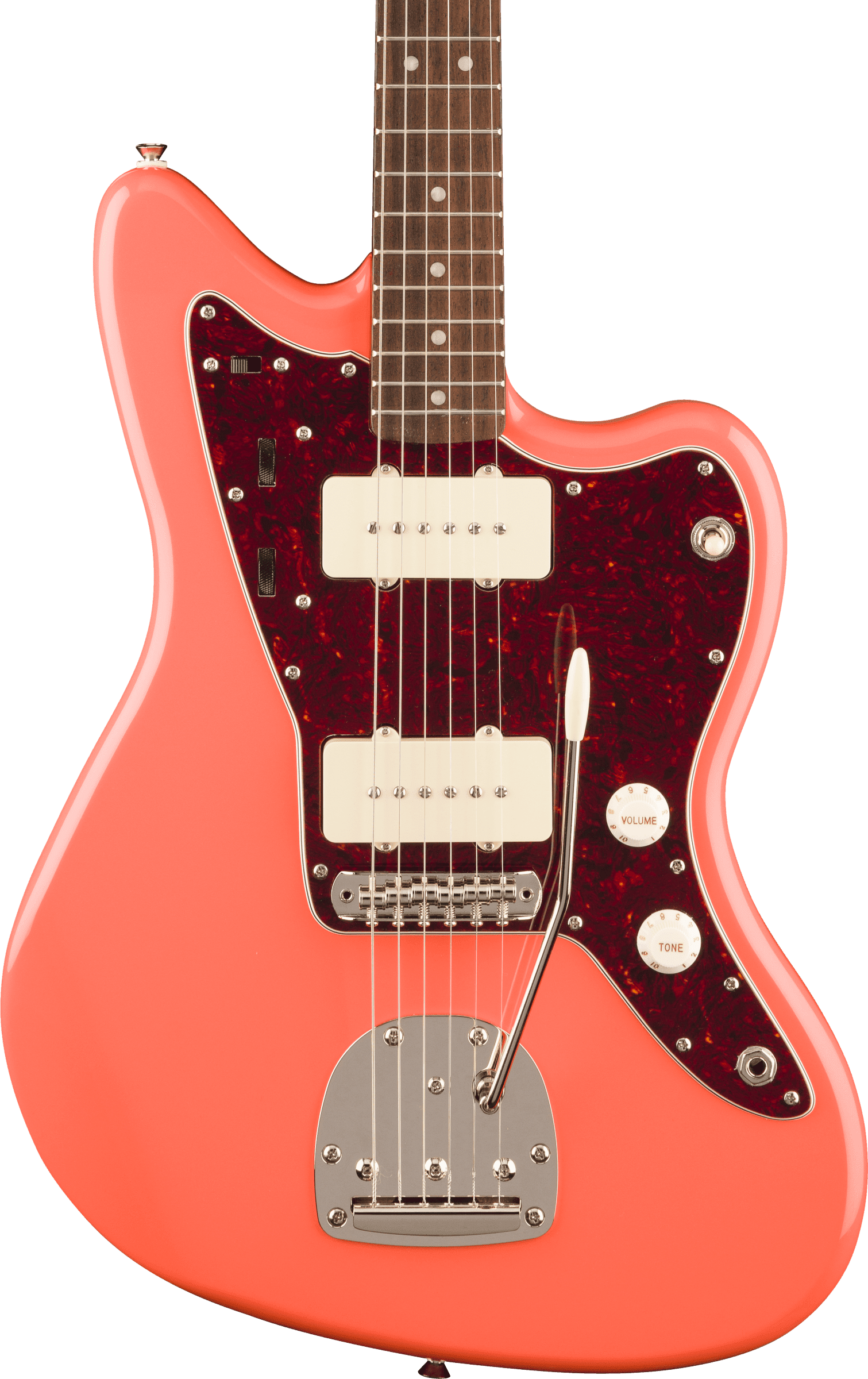 Squier Classic Vibe '60s Jazzmaster Electric Guitar, Laurel Fingerboard, Tahitian Coral