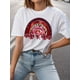 thumbnail image 1 of Camiseta deportiva informal de moda, cuello redondo y manga corta, con estampado de alas de Cupido, ideal para el verano. Ideal para adultos, hombres, mujeres, adolescentes y jóvenes., 1 of 6