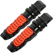 WSTEER 2pcs Motorcycle Foot Pegs Replacement Motorcycle Metal Footrest Motorcycle Supplies