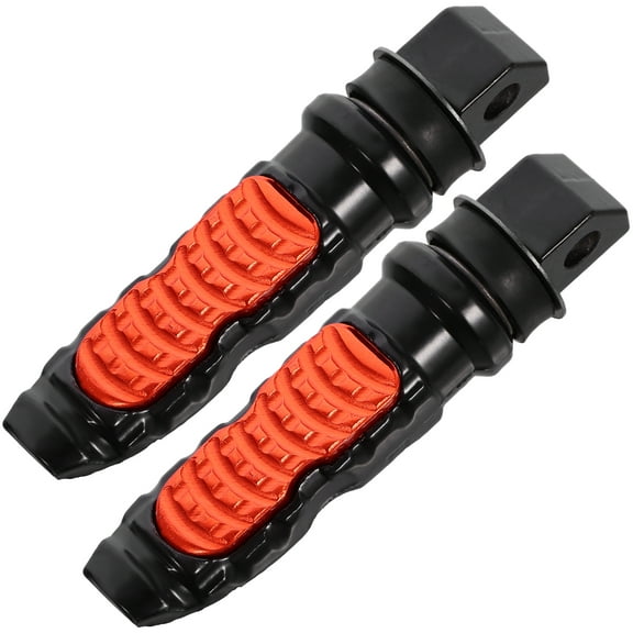 WSTEER 2pcs Motorcycle Foot Pegs Replacement Motorcycle Metal Footrest Motorcycle Supplies