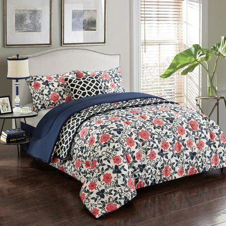 Casa Anna 6 Piece Comforter Set Multiple Sizes Walmart Com