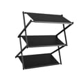 thumbnail image 3 of Estante de almacenamiento plegable para acampar, estante de almacenamiento multifunción para organizar escritorios, fiestas, picnics al aire libre,, 3 of 8