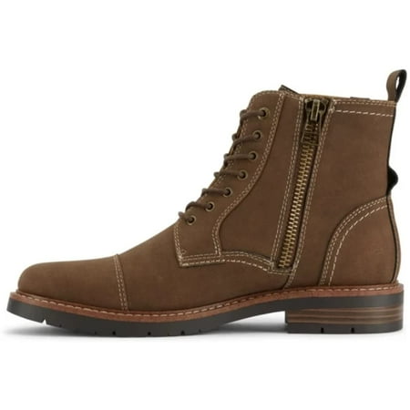rockport men's marshall rugged cap toe ankle boot