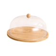 thumbnail image 5 of Kuntesetty Wooden Cake Stand Covered Serving Platter Dessert Display Plate Cake Holder Tray Large, 5 of 9