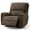 Brown, variant on MCombo Oversized 400lbs Power Recliner Chair for Adults, Dark Grey