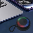thumbnail image 4 of Portable Speaker Colorful Light Bluetooth Speaker Outdoor Desktop Sport Luminous Speaker Portable Pluggable Card Speaker High-power Long Standby Wirel, 4 of 5