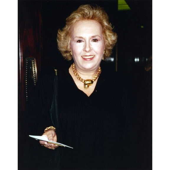 Doris Roberts in Black Gown Portrait Photo Print (24 x 30)