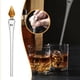 thumbnail image 5 of Pipeta de agua de vaso de whisky portátil elegante práctica superficie lisa personal Lágrima, 5 of 9