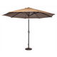 Coolaroo Parapluie de Marché Parasol, Bloc UV 90%, Rond 11' avec Inclinaison Réglable, Moka – image 1 sur 1