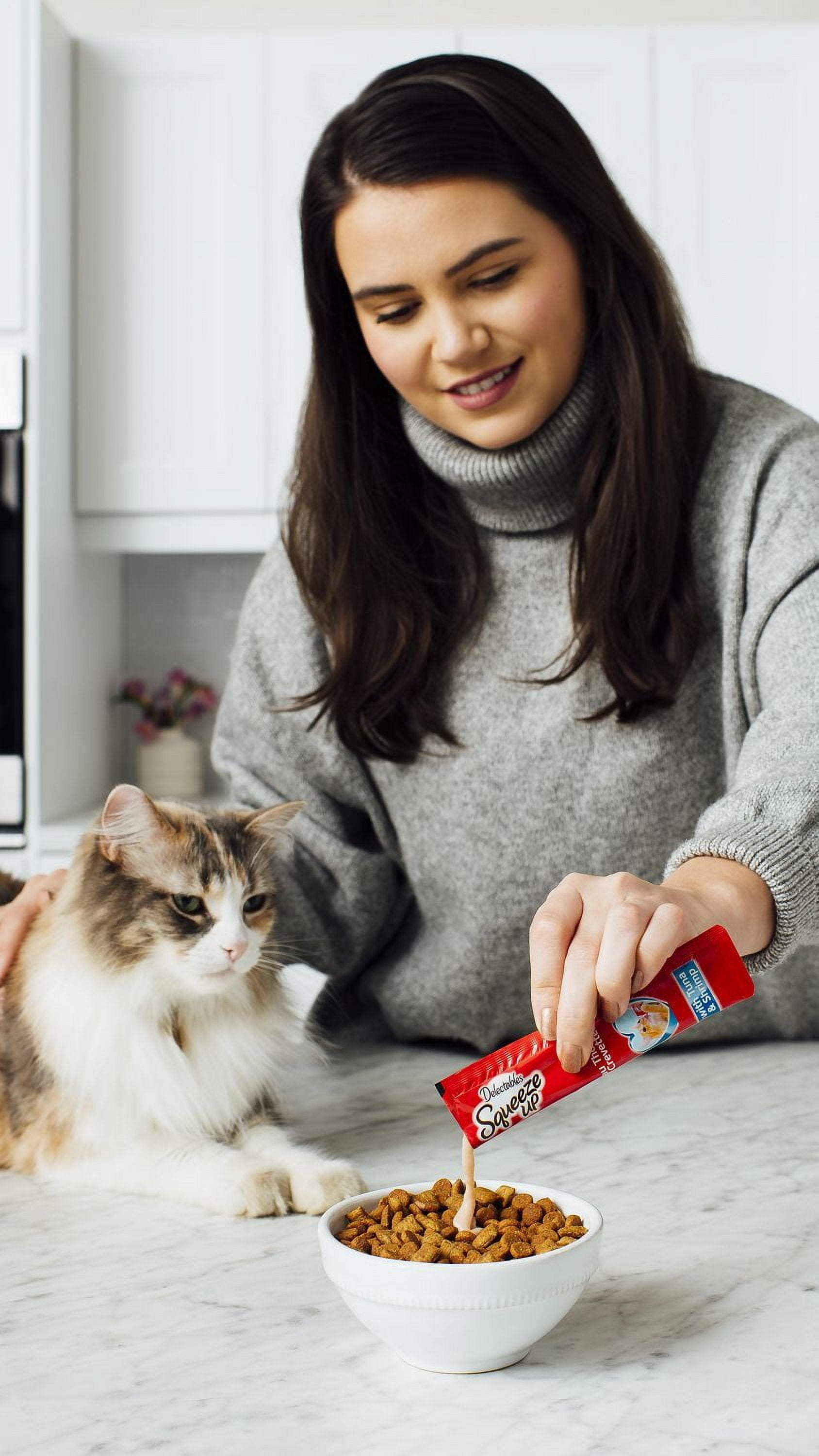 Delectables™ Squeeze Up™ Friandise pour chat au poulet et au thon