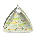 thumbnail image 3 of Lsque Dachshund Dog Puppy Printed Long Tissue Box Cover Holder, Facial Paper Organizer Dispenser,Triangle with Bottom Belt, PVC Leather Decorative Organizer, 3 of 9