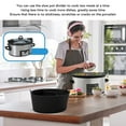 thumbnail image 4 of Doublure pour Mijoteuse, Doublure Séparatrice Réutilisable en Silicone Anti-Fuite pour Casseroles Chaudes, Séparateur en Silicone pour Mijoteuse pour la Maison, la Cuisine et les Restaurants, 4 of 8