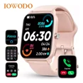 thumbnail image 1 of Reloj Inteligente Smartwatch Iowodo W13 Sport Rosa, Smart watch Mujer Pantalla LCD 1.83", Bluetooth, Resistente al Agua 50m, 1 of 8