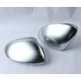 thumbnail image 3 of no blind spot holes-Matte Chrome Wing Mirror Caps For VW Golf 8 VIII MK8 GTI GTD GTE R Side Mirror Covers Silver 2020 2021 2022 Satin, 3 of 7