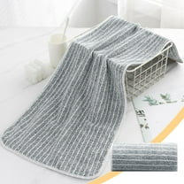 PALIFEUR Soft Cotton Bath Towels Highly Absorbent Kitchen Towels, 13x29 inch Wash Cloths Solid Color Towels for Bathroom Gym Beach Towels