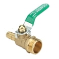 thumbnail image 2 of Thicken Ball Valve,G1/2" Male Thread Brass Brass Ball Valve Ball Valve Enhanced Features, 2 of 7