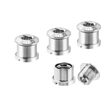 

4 Pieces Bikes Alloy Screw Universal Bicycles Fixing Chainwheel Screws Replacement Parts Biking Bolts Maintenance