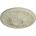 thumbnail image 3 of 26"OD x 3"P Tristan Ceiling Medallion (Fits Canopies up to 5 1/2"), Hand-Painted Clear Yellow, 3 of 5