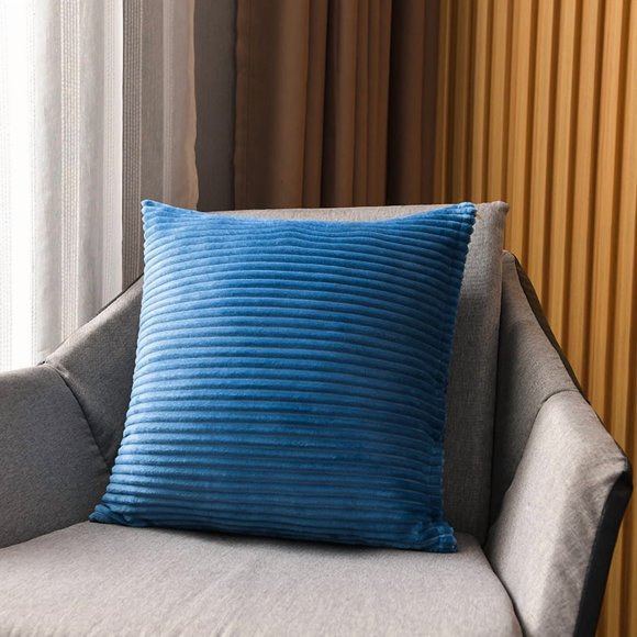 suxuMhao Decorative Pillows, 18*18in Soft Comfortable Decorative Sofa Cushion Sofa Back Cushion Couch Cushion, Premium Decorative Throw Pillow Throw Pillows for Bedroom, 1 Piece, Blue