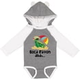 thumbnail image 3 of Inktastic Boca Raton Florida Girls Long Sleeve Baby Bodysuit, 3 of 5