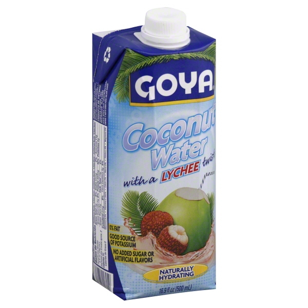 Goya Coconut Water with a Lychee Twist, 16.9 fl oz
