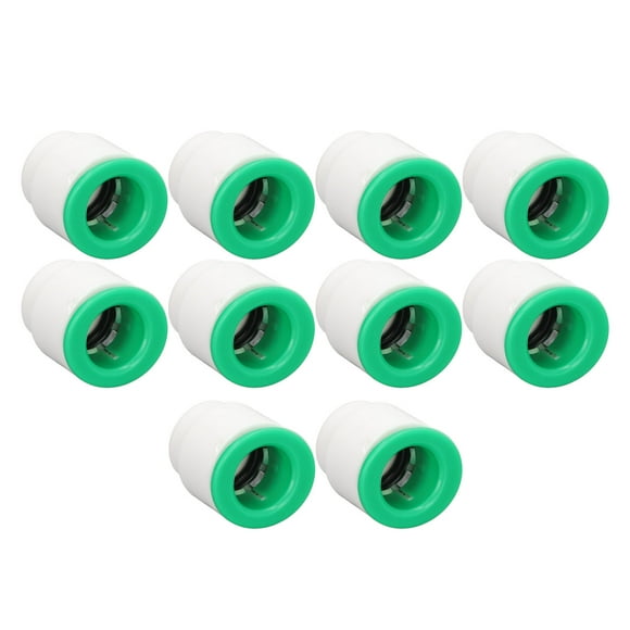 Bouchon d'extrémité de tuyau d'eau eau 10 pièces bouchon d'extrémité de tuyau d'eau amovible résistant à la Corrosion PPR bouchon de tuyau Insert pour l'irrigation(20mm)