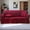 Burgundy, variant on Non-slip Sofa Cover, Reusable Dust-Proof Protector for 1-4 Seater Couches, Indoor & Outdoor Use Weather Resistant Cushions