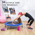 thumbnail image 4 of Gymax Mini Folding 36'' Trampoline Portable Recreational Fitness Rebounder Blue, 4 of 10