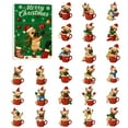thumbnail image 2 of 2025 Baby Doll Advent Calendar Christmas Countdown With 24 Holiday Surprises Including Miniature Doll Ornaments And Decorative Festive Pendants, 2 of 9