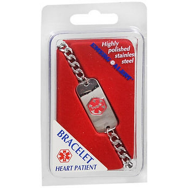 Apothecary Products Emerg Alert Heart Patient Bracelet