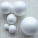 thumbnail image 3 of Bola de espuma lisa 2pcs 120mm DIY Modelado Craft Poliestireno Espuma Decoración De Navidad 2x120mm Blanco, 3 of 8