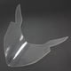 thumbnail image 5 of Protector de pantalla de faro ABS para Honda CB500X, CBR650F y CB650F Transparente, 5 of 7
