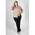 thumbnail image 4 of Blusa camisera clasica /Tallas Extras, 0149 (Cafe) cafe 42, 4 of 5