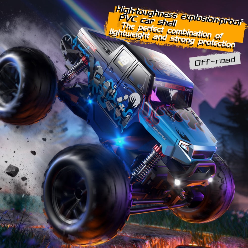 1:18 RC Cars, 2.4GHz 4WD High Speed 30 KM/H Remote Control Car All Terrain Off Road Monster Truck RC Drift Car for Adults Boys 8-12