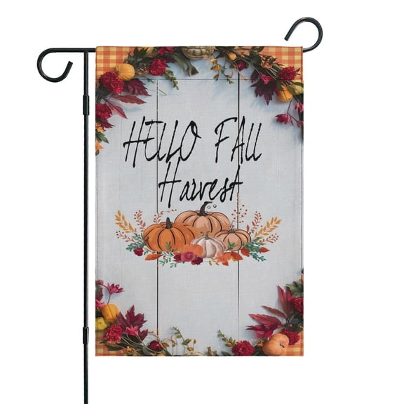 Witch Please Double-Sided Garden Flag 12x18 Fall Yard Decor Outdoor Garden Welcome Flag for Lawn Farm and Patio Banner