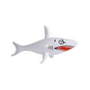 Rhode Island Novelty 46" Giant White Inflatable Hawaiian Luau Tropical Sea Life Shark Decoration