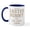 White/Navy Inside, variant on CafePress - Property Of The Easter Bunny Mug - 11 oz Ceramic Mug - Novelty Coffee Tea Cup