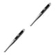 thumbnail image 1 of Billuyoard Pinza para alimentos, pinza para postres, pinzas para barbacoa, utensilio para servir de sierra, tornero frito, agarre Negro 2piezas, 1 of 6