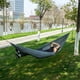 thumbnail image 3 of Hamaca Nylon Doble Amplia para Exteriores, Ideal para Camping, Playa y Senderismo, Colores Variados, Incluye Bolsa de Almacenamiento y Accesorios., 3 of 7