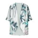 thumbnail image 4 of Cárdigan de playa para mujer, estilo hawaiano, informal, moderno, estampado, de manga larga, de poliéster, 4 of 6