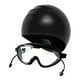 thumbnail image 3 of Gafas de natación y gorra con tapones para los oídos protección ligera adultos gafas de baño ajustables gafas de baño para buceo en la piscina Negro, 3 of 8