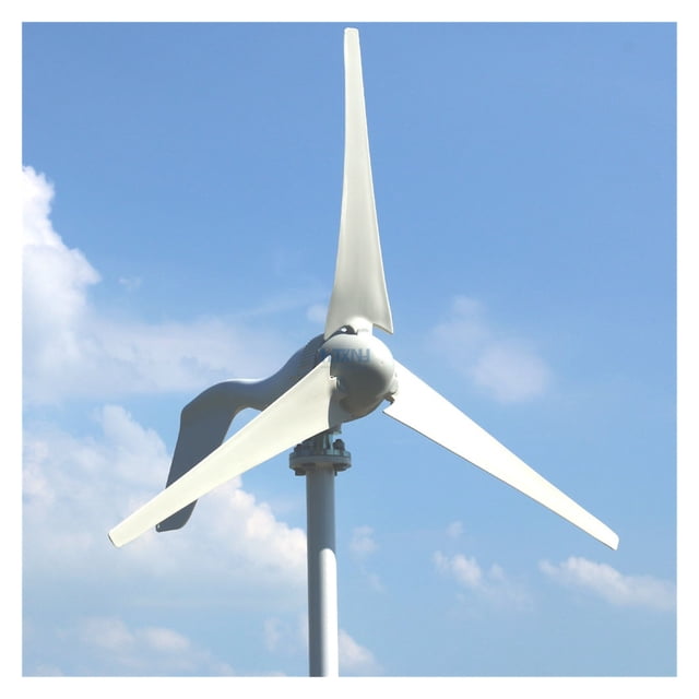 Wind Turbine 800w 12v 24v Generator With 6 Blades Free PWM Controller For Home Use ,Easy to Install