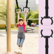 Gymnastics Rings for Home Use Adjustable Straps Gym Rings Indoor Pull Up Rings for Fitness and Strength Training