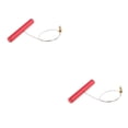 thumbnail image 2 of Sidaley Extractor de vástago de palanca de válvula de motocicleta, instalador de hilo, herramientas de pesca de neumáticos con núcleo para Rojo 2piezas, 2 of 6