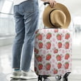thumbnail image 2 of White Cow Strawberry Pattern Luggage Cover Fashion Suitcase Cover Baggage Covers Fit 25-28 Inch Luggage (Go Travel), 2 of 5