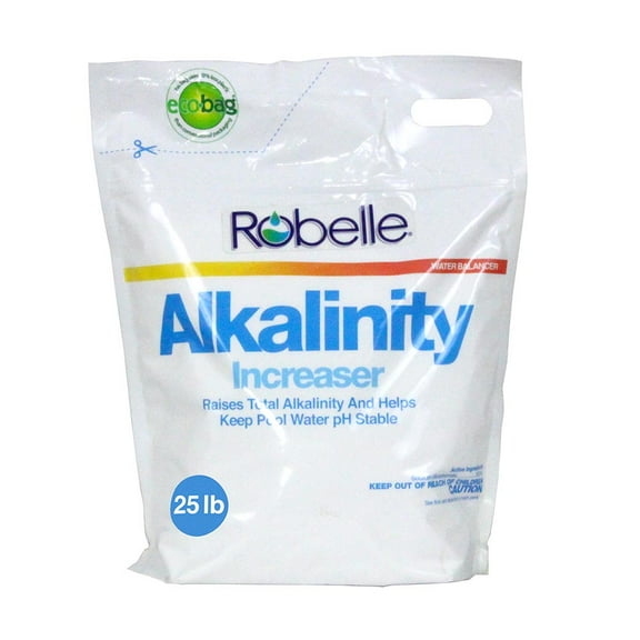 Robelle Total Alkalinity Increaser for Swimming Pools, 25 Pounds