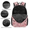 thumbnail image 6 of Jeiento Kids School Backpack 16 Inch Durable Bookbag with Multi Pockets, Lightweight Adjustable Straps Backpack for Elementary Boys Girls, Cherry Blossom Axolotl Print, 6 of 7